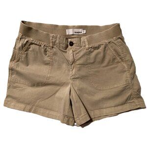 Sonoma Women’s Shorts Size 14 – Khaki Cotton Twill, 5" Inseam, Great Condition